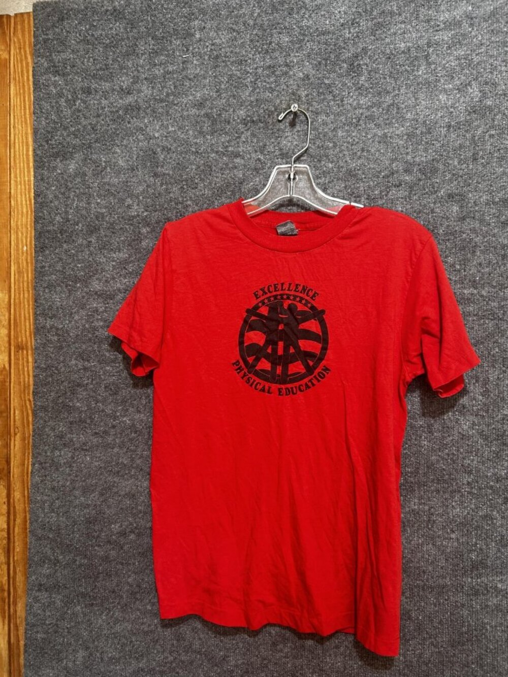 Anvil Shirt Youth Small Red Excellence Physical Education Pharmacy Graphic Tee